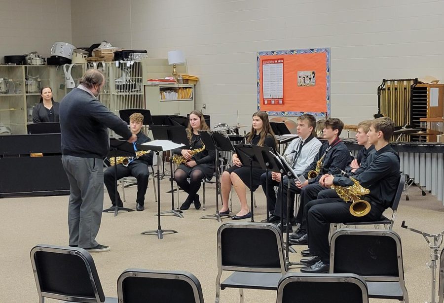 Amherst High School Band hosts solo & ensemble