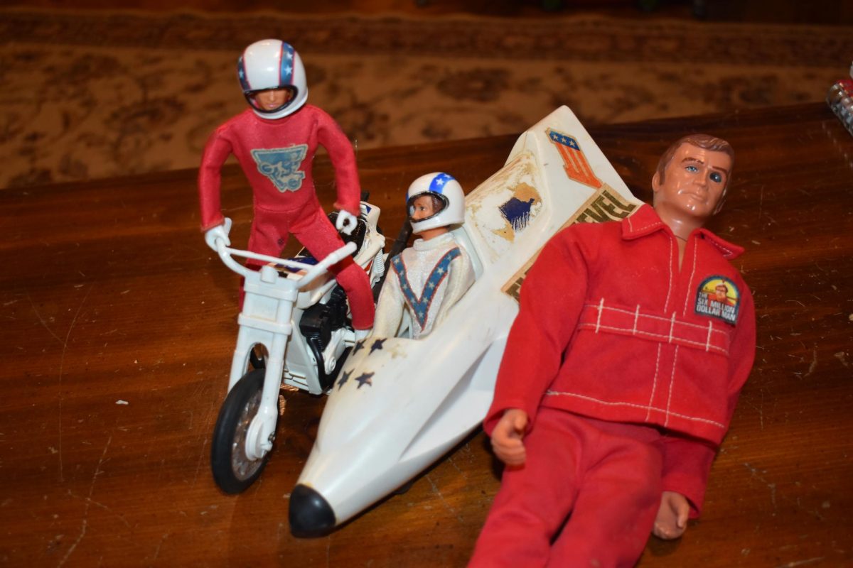 Mr. Van Lannen's favorite Christmas toys as a kid are Evel Knievel and the Six Million Dollar Man. (In truth, they are still his favorites.)