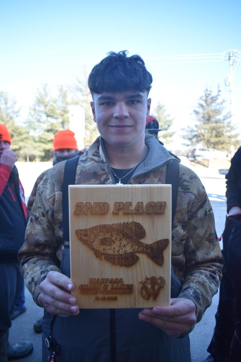 Fishing team second at Waupaca