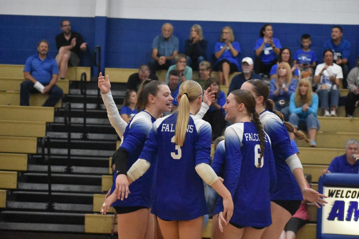 Volleyball Team Marks Senior Night
