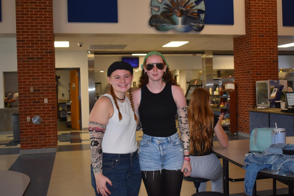 Author Natalie Danz (left) and Olive Impullitti, will both catch up on some sleep this Friday, but Olive also plans to do some hiking with family.