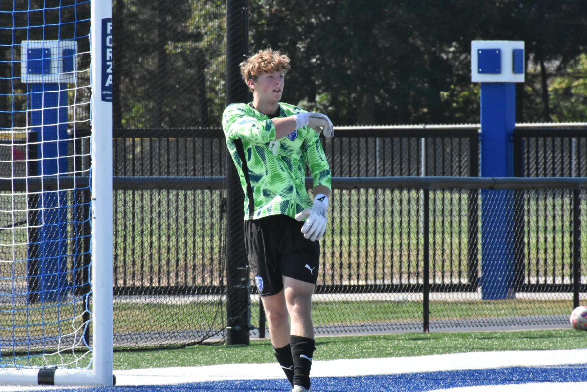Finn In Goal